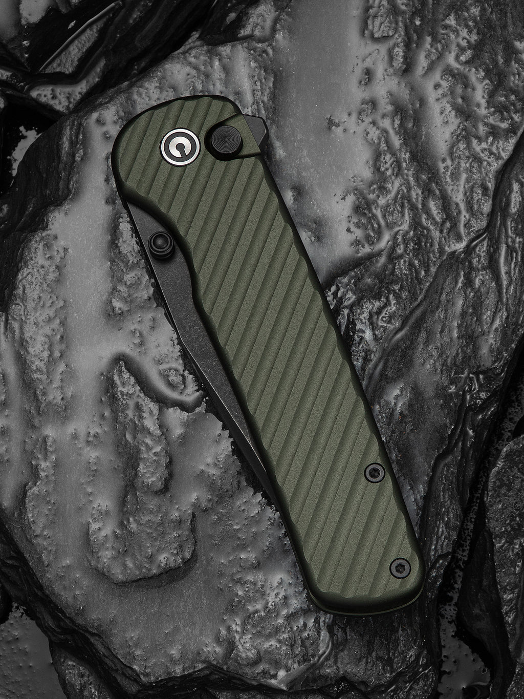 CIVIVI Iron Tide — Forest Green Aluminum
