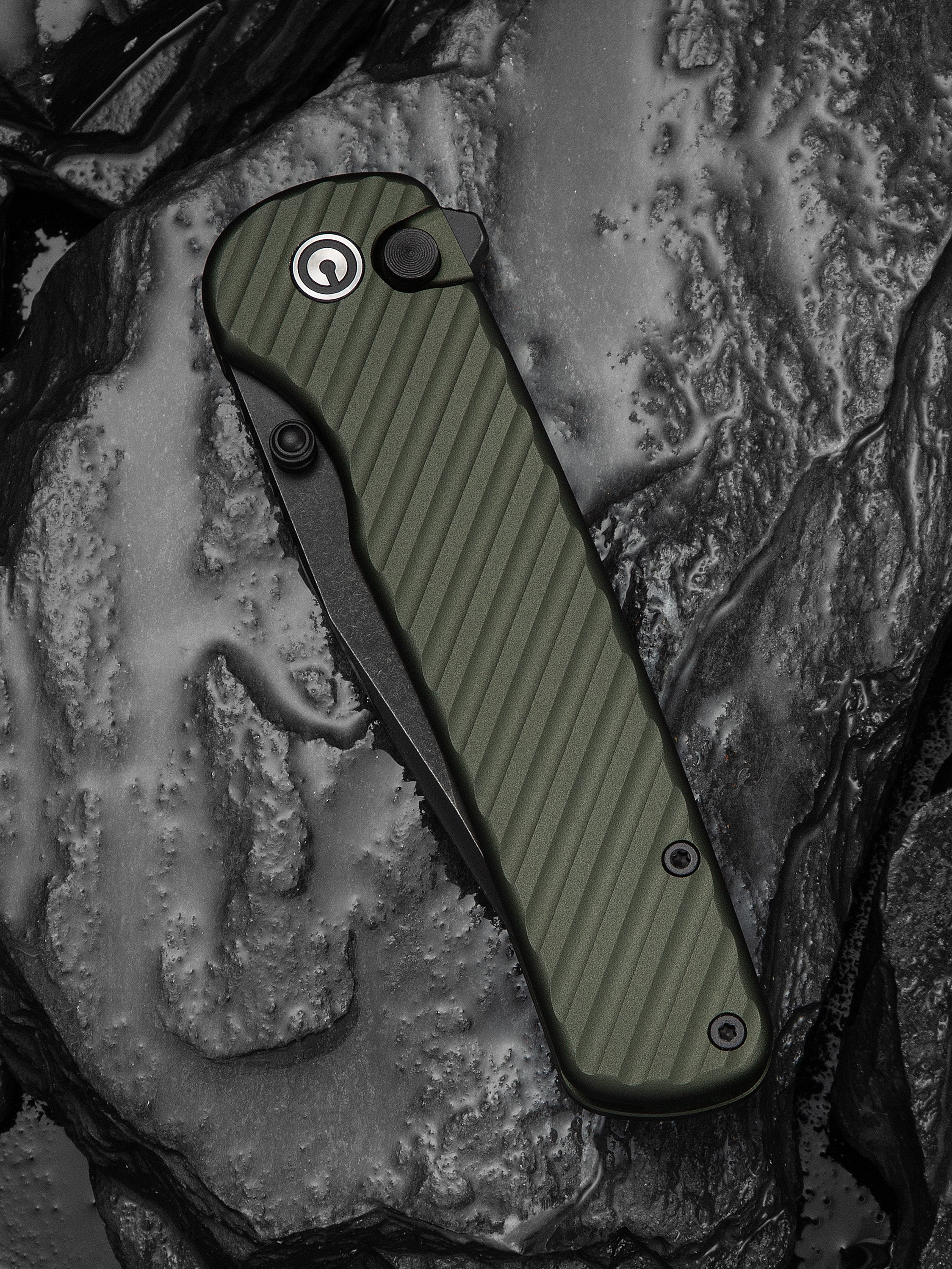 CIVIVI Iron Tide — Forest Green Aluminum