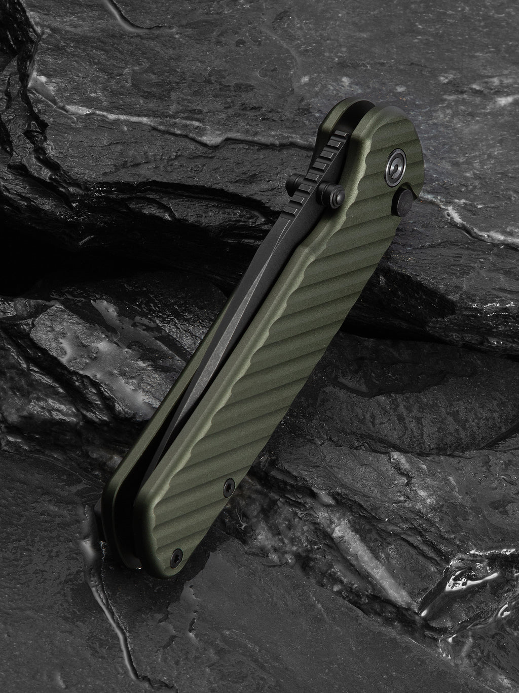 CIVIVI Iron Tide — Forest Green Aluminum