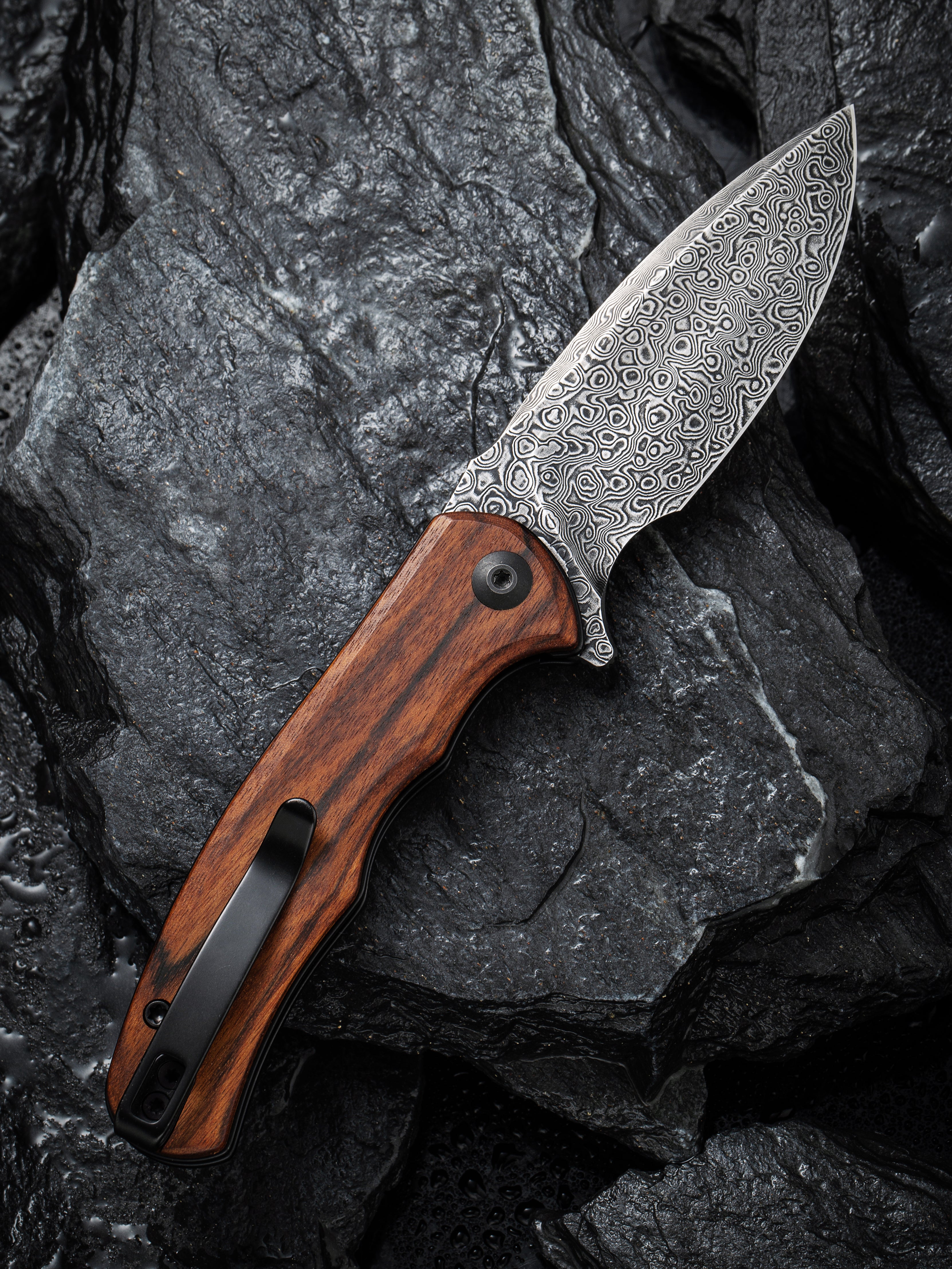 CIVIVI Mini Praxis — Guibourtia Wood
