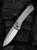 WE Nightblade — Polished Bead Blasted Titanium