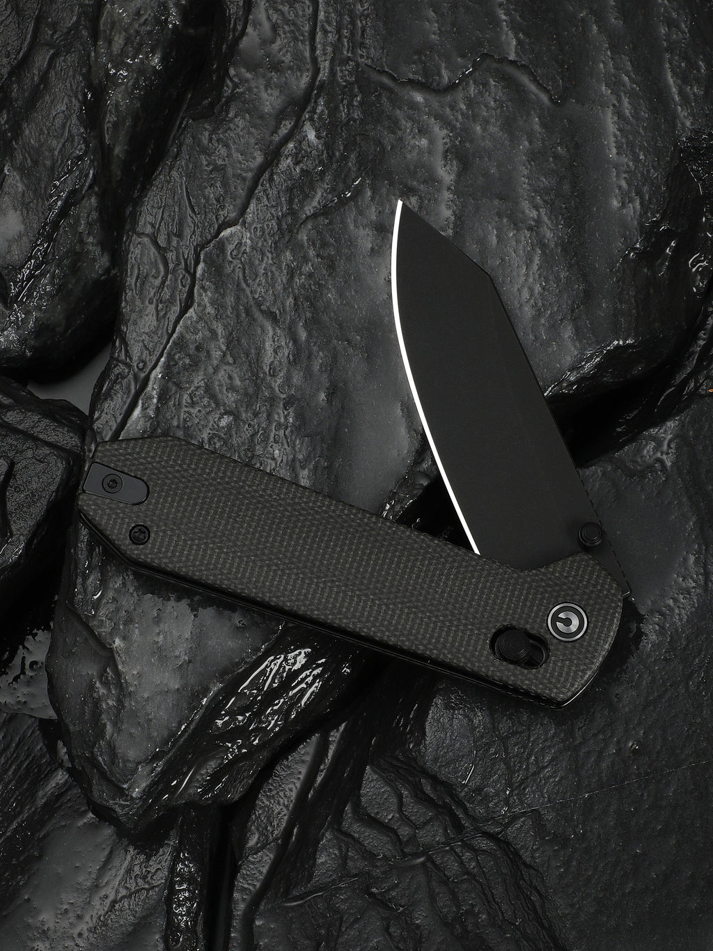 CIVIVI Over Yonder — Dark Green Canvas Micarta