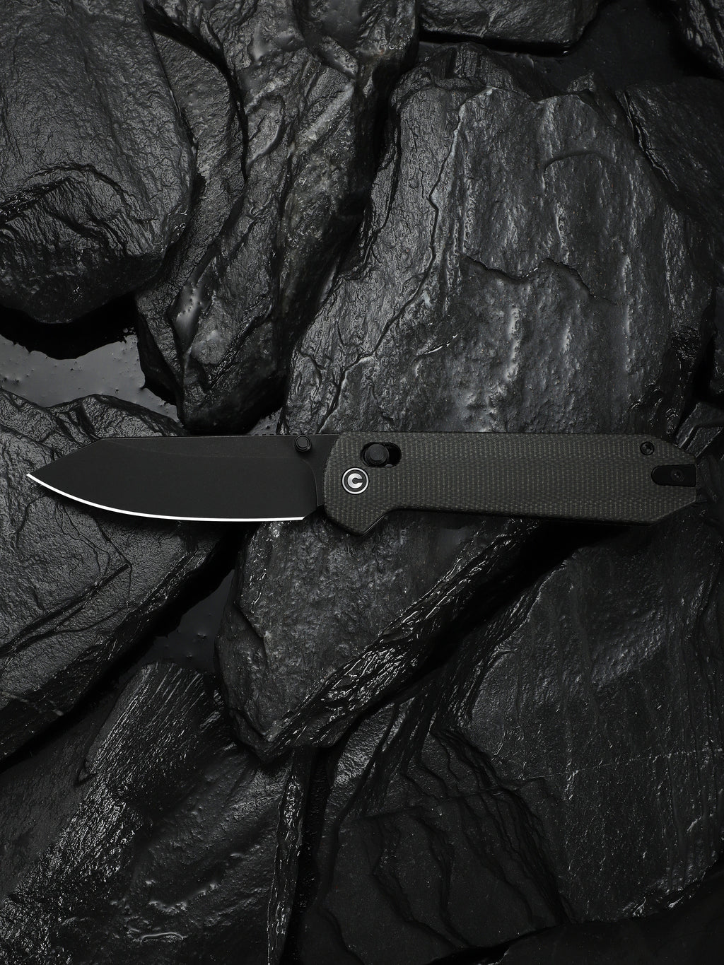 CIVIVI Over Yonder — Dark Green Canvas Micarta