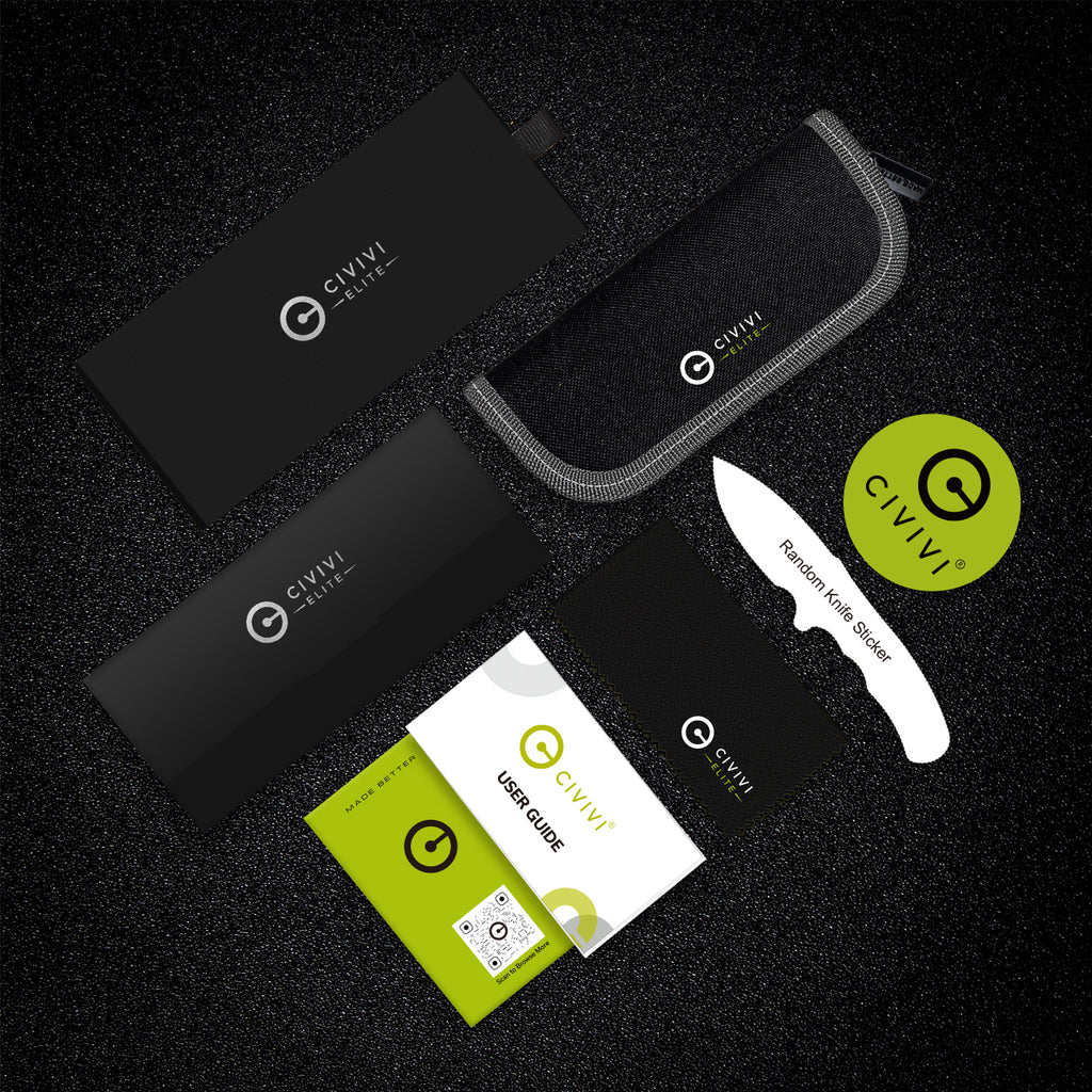CIVIVI Brova — Black Aluminum
