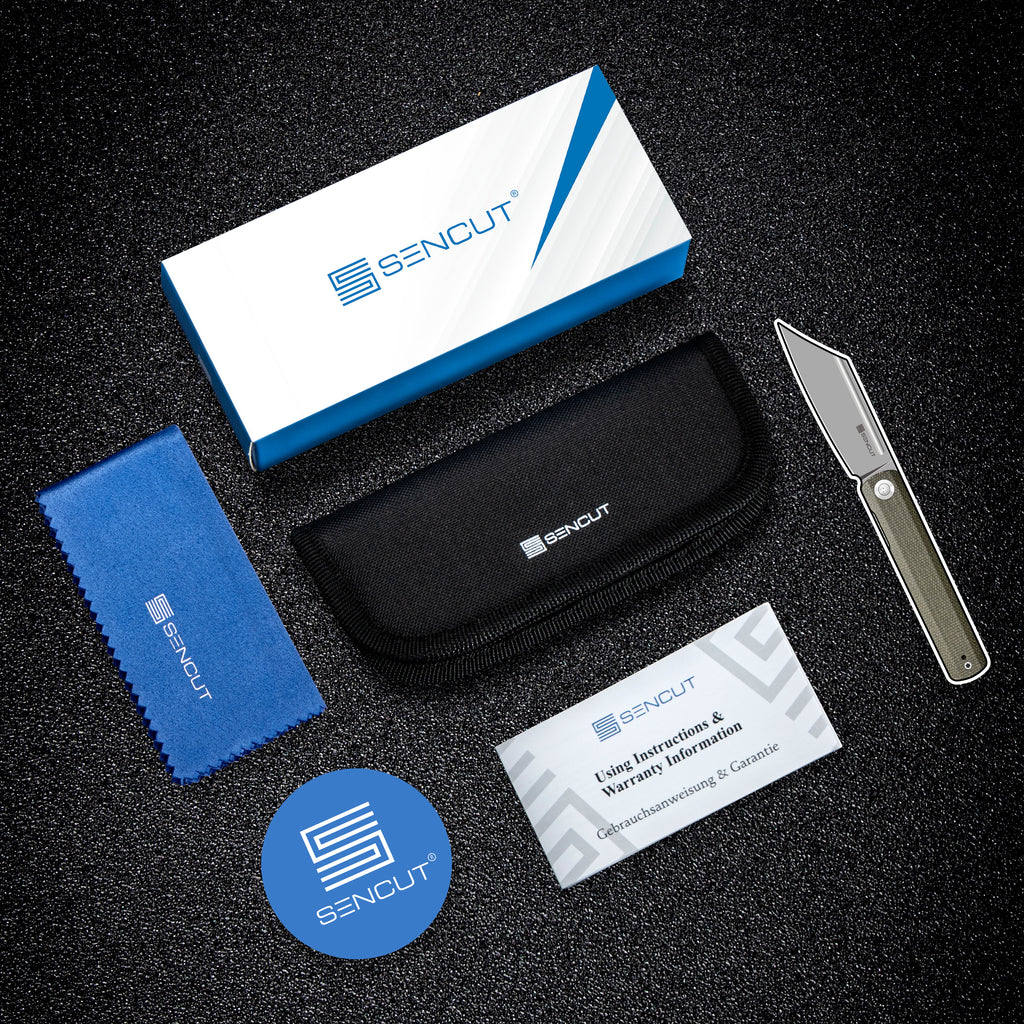 SENCUT ArcBlast — Black Aluminum