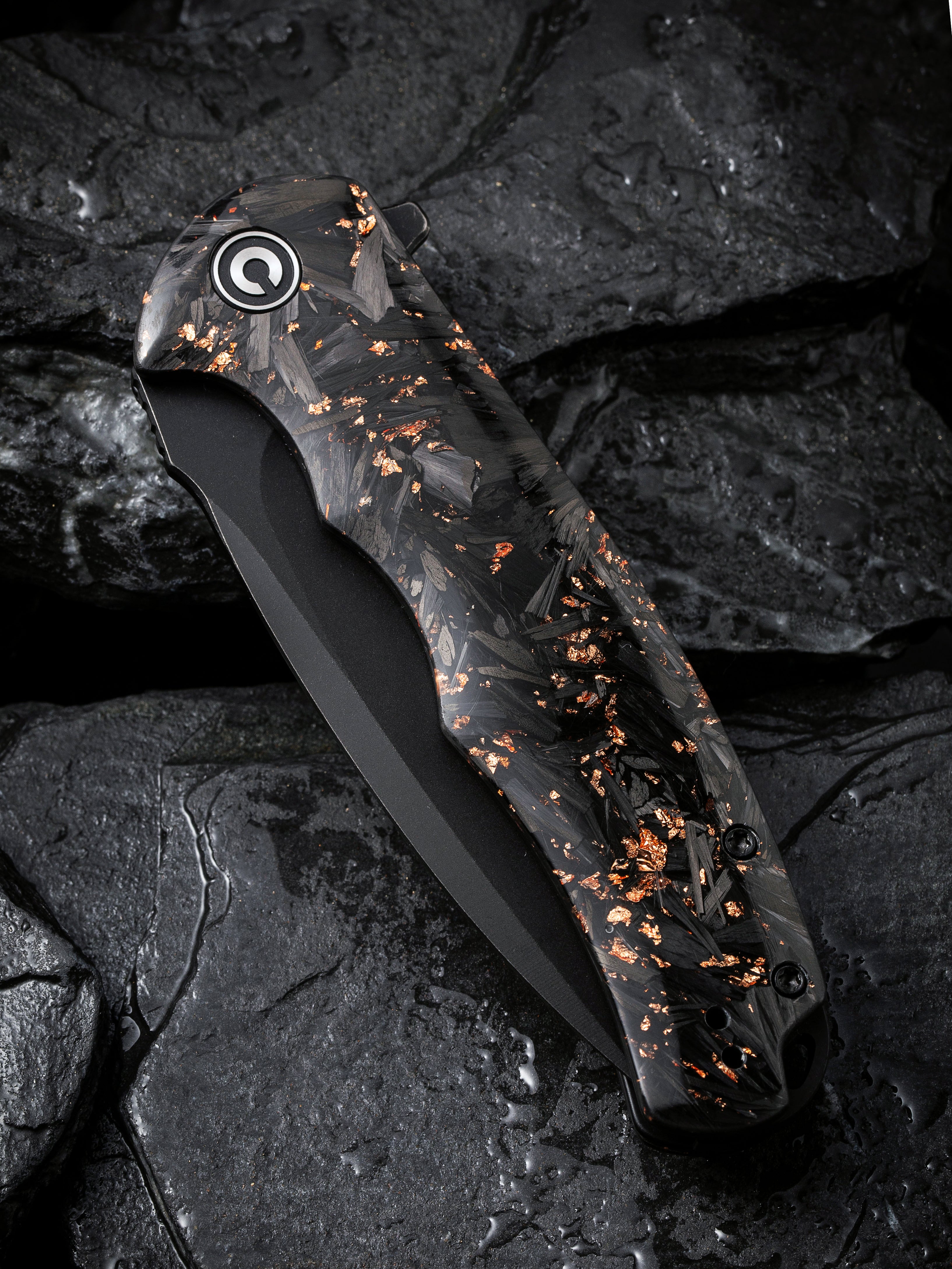 CIVIVI Praxis — Shredded Carbon Fiber & Copper