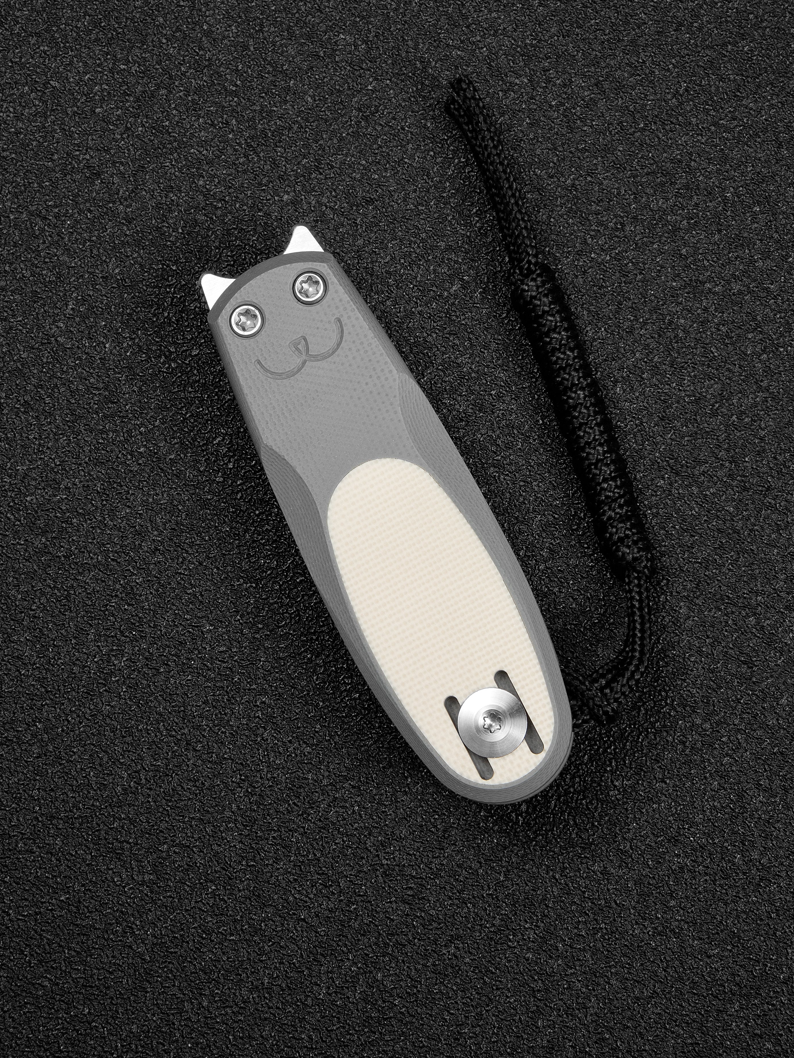 CIVIVI Purr — Gray & Ivory G10