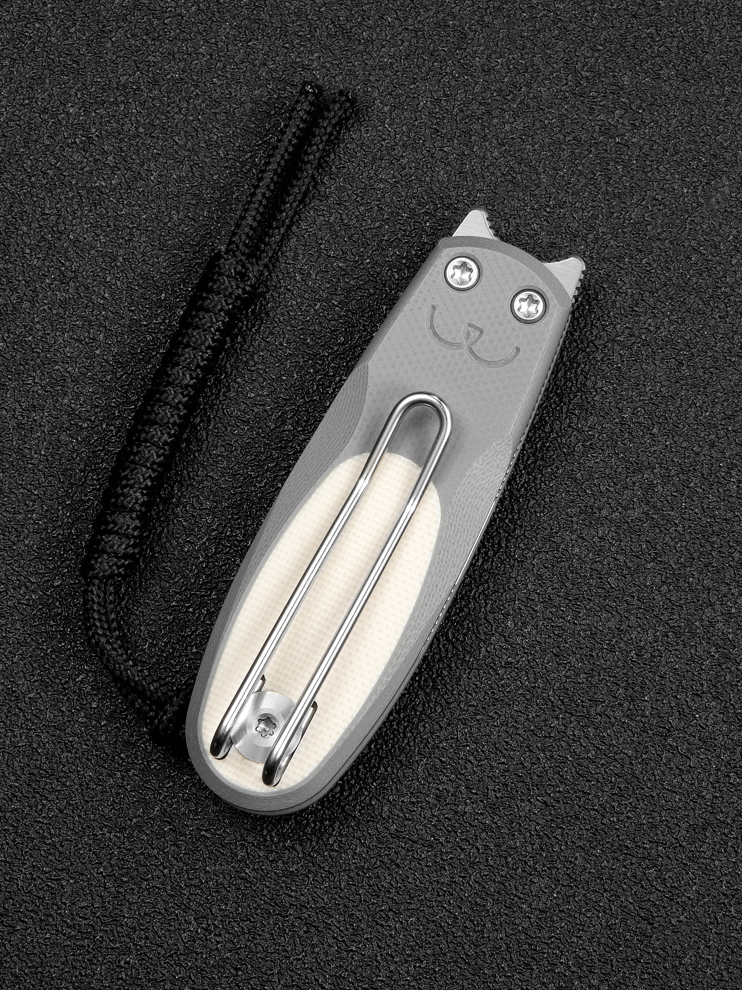 CIVIVI Purr — Gray & Ivory G10