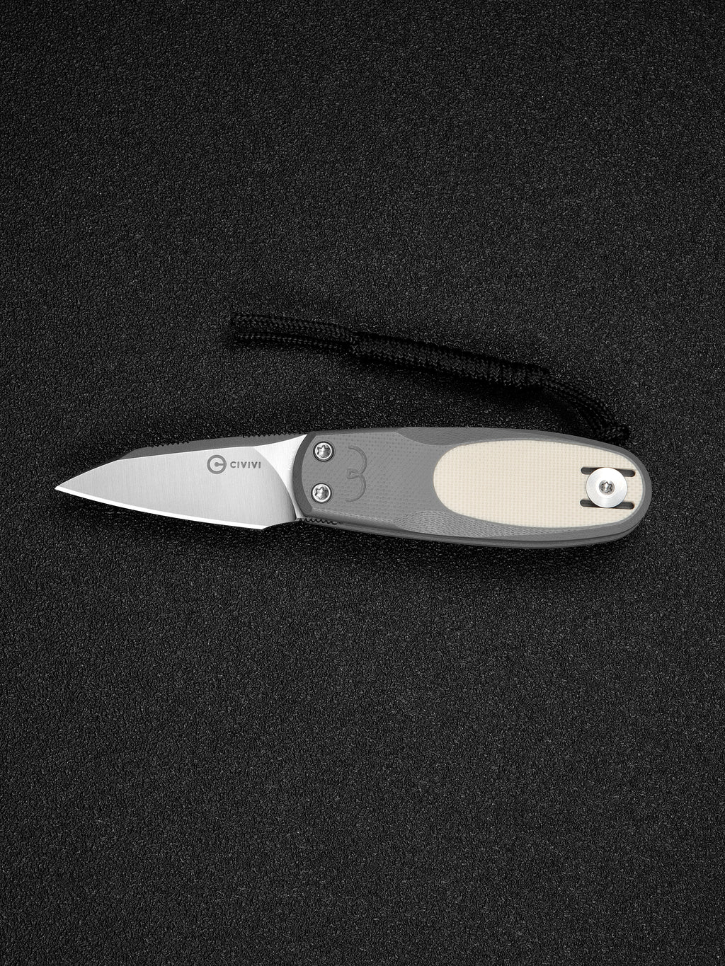 CIVIVI Purr — Gray & Ivory G10