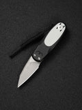 CIVIVI Purr miniature slip joint knife with black and white G10 handle