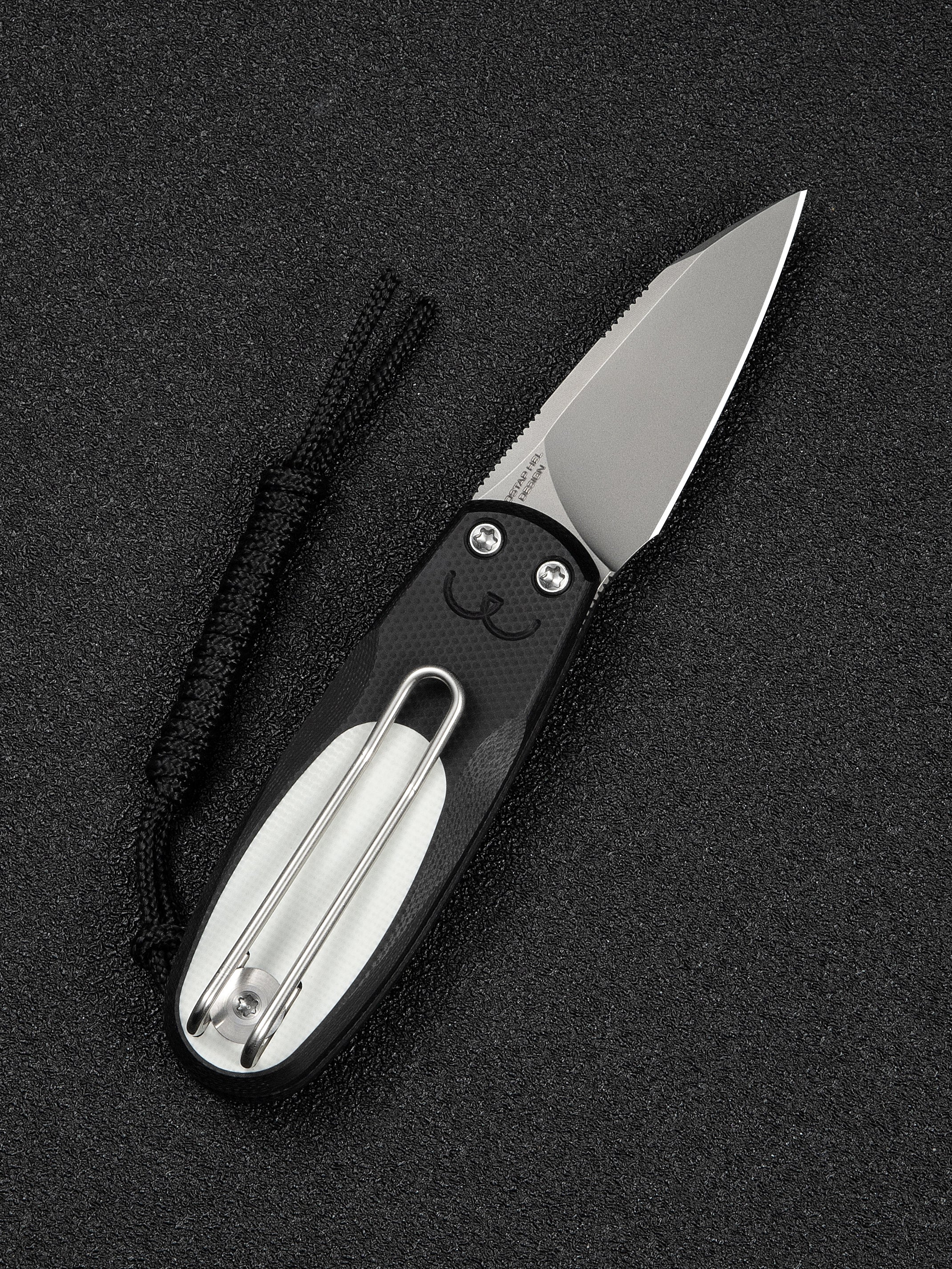 CIVIVI Purr — Black & White G10