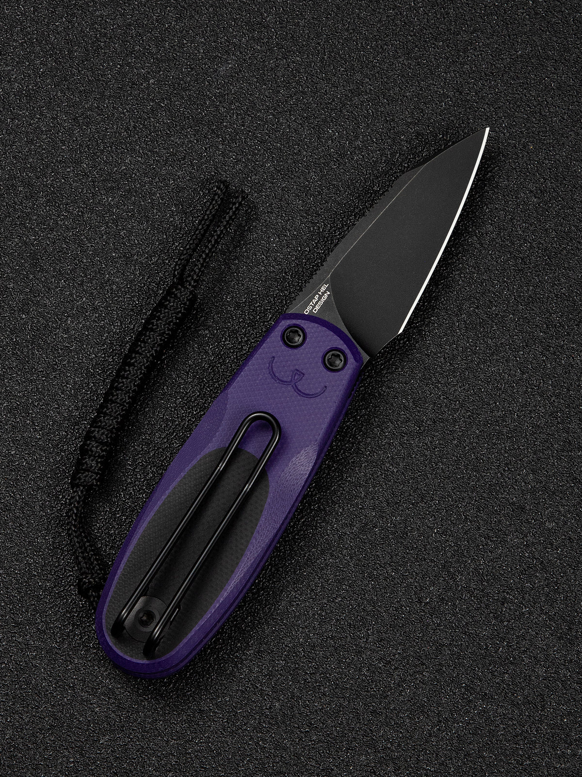 CIVIVI Purr — Purple & Black G10