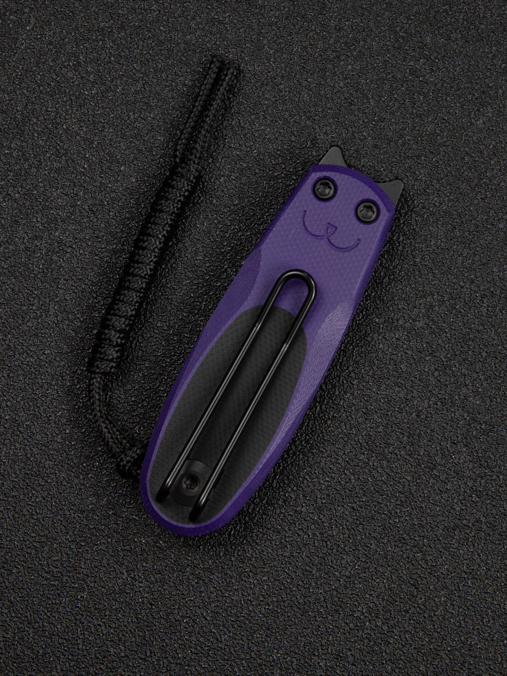 CIVIVI Purr — Purple & Black G10