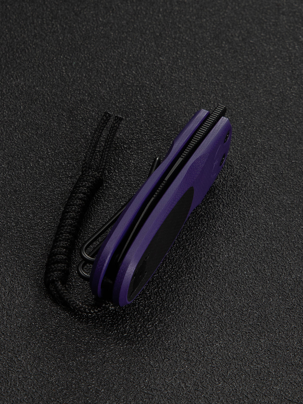 CIVIVI Purr — Purple & Black G10