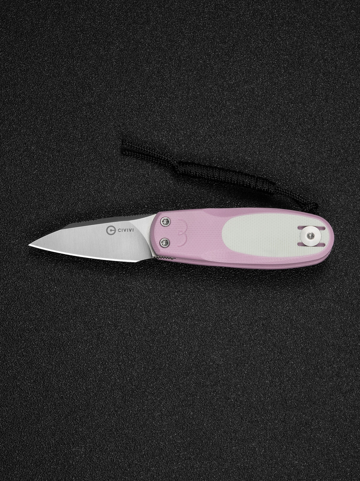 CIVIVI Purr — Powder Pink & White G10
