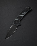 SENCUT Quirk folding knife with black and gray G10 handle