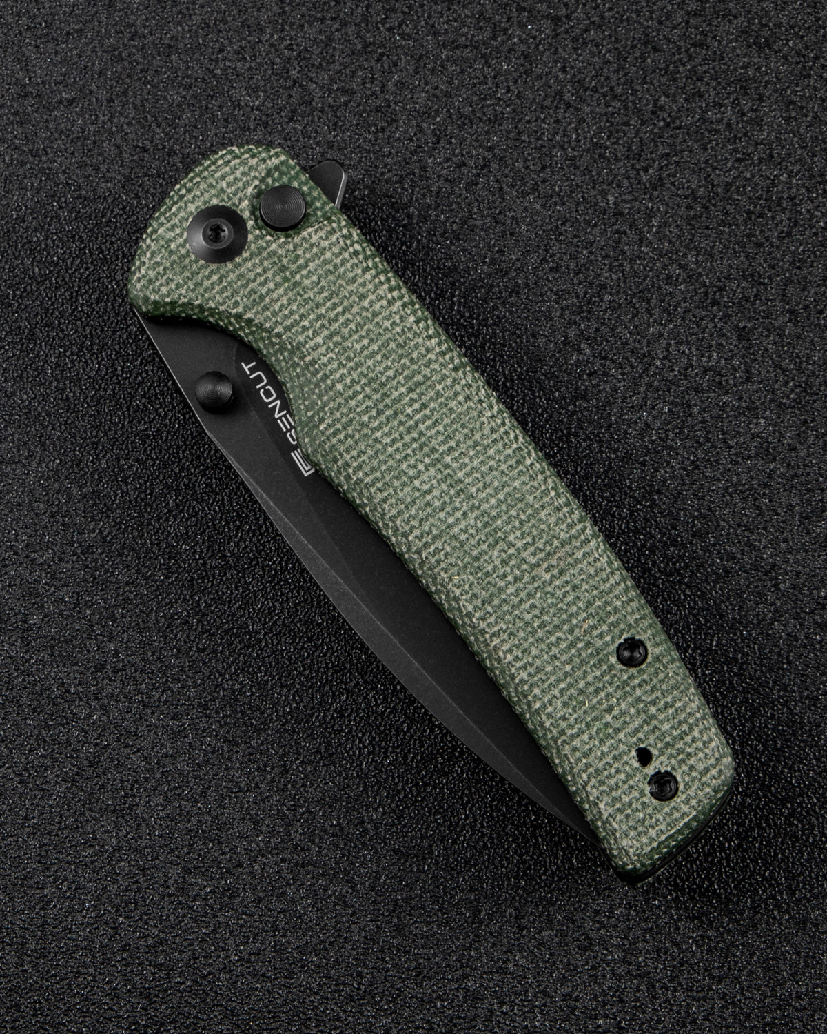SENCUT Sachse — Green Micarta
