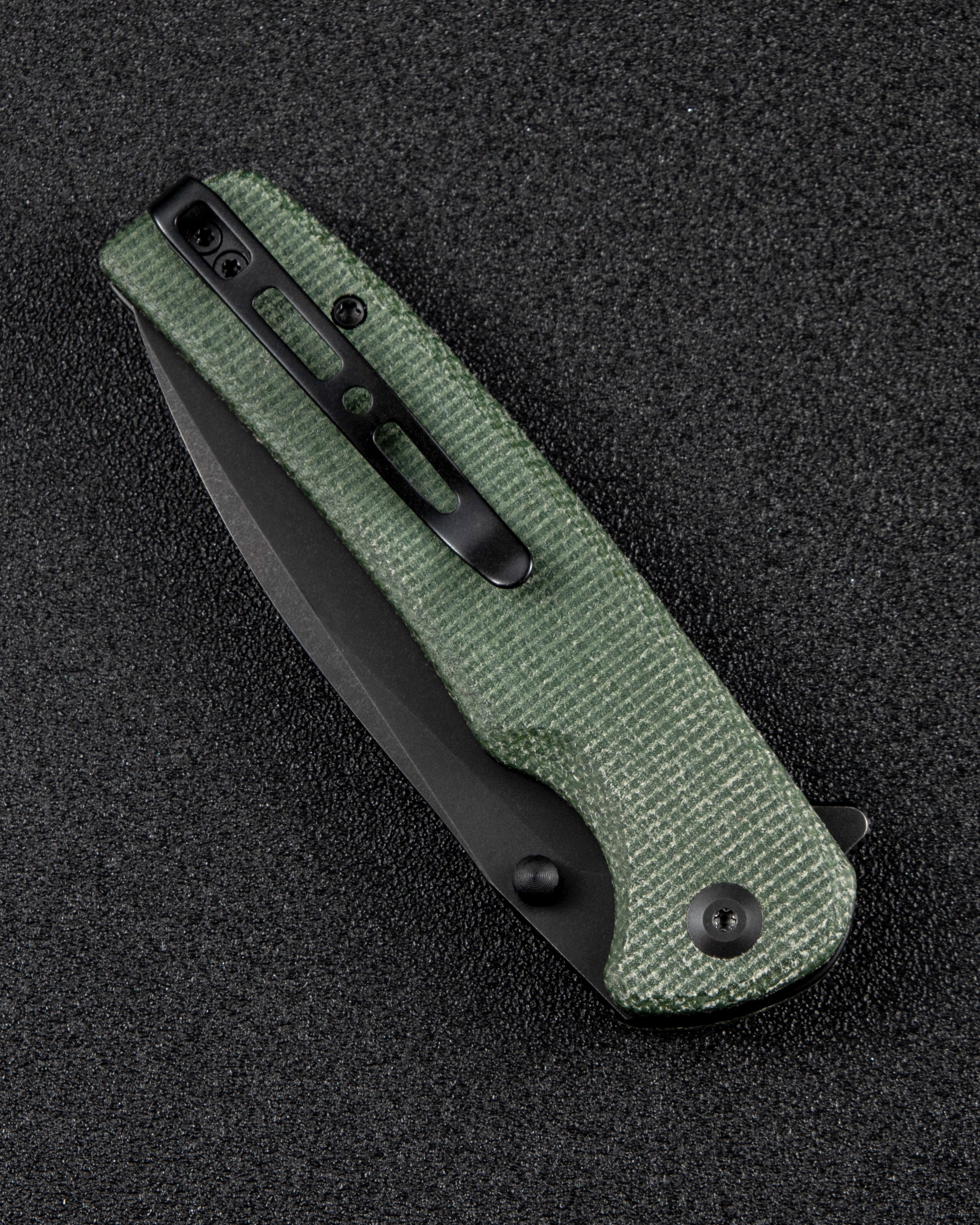 SENCUT Sachse — Green Micarta
