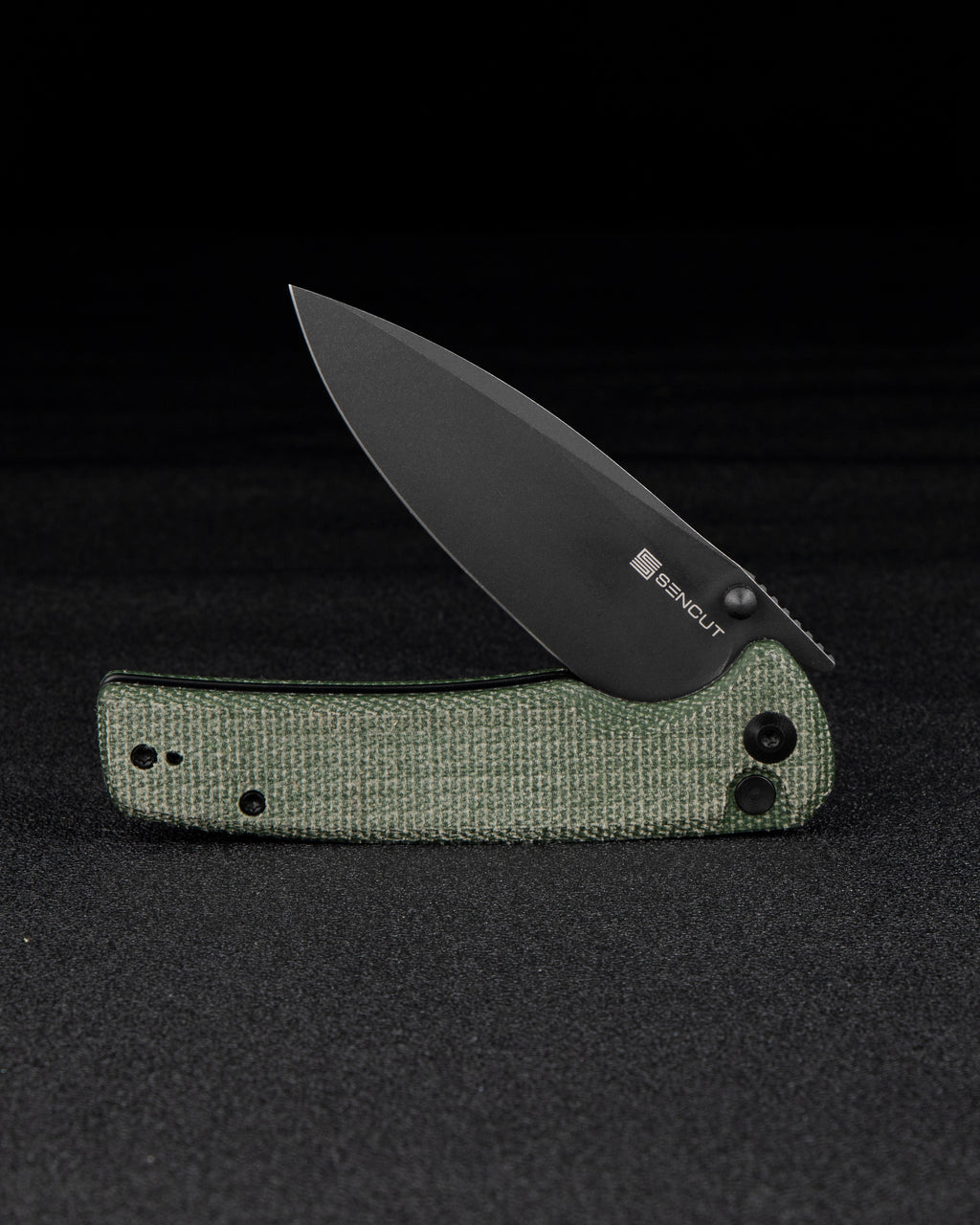 SENCUT Sachse — Green Micarta