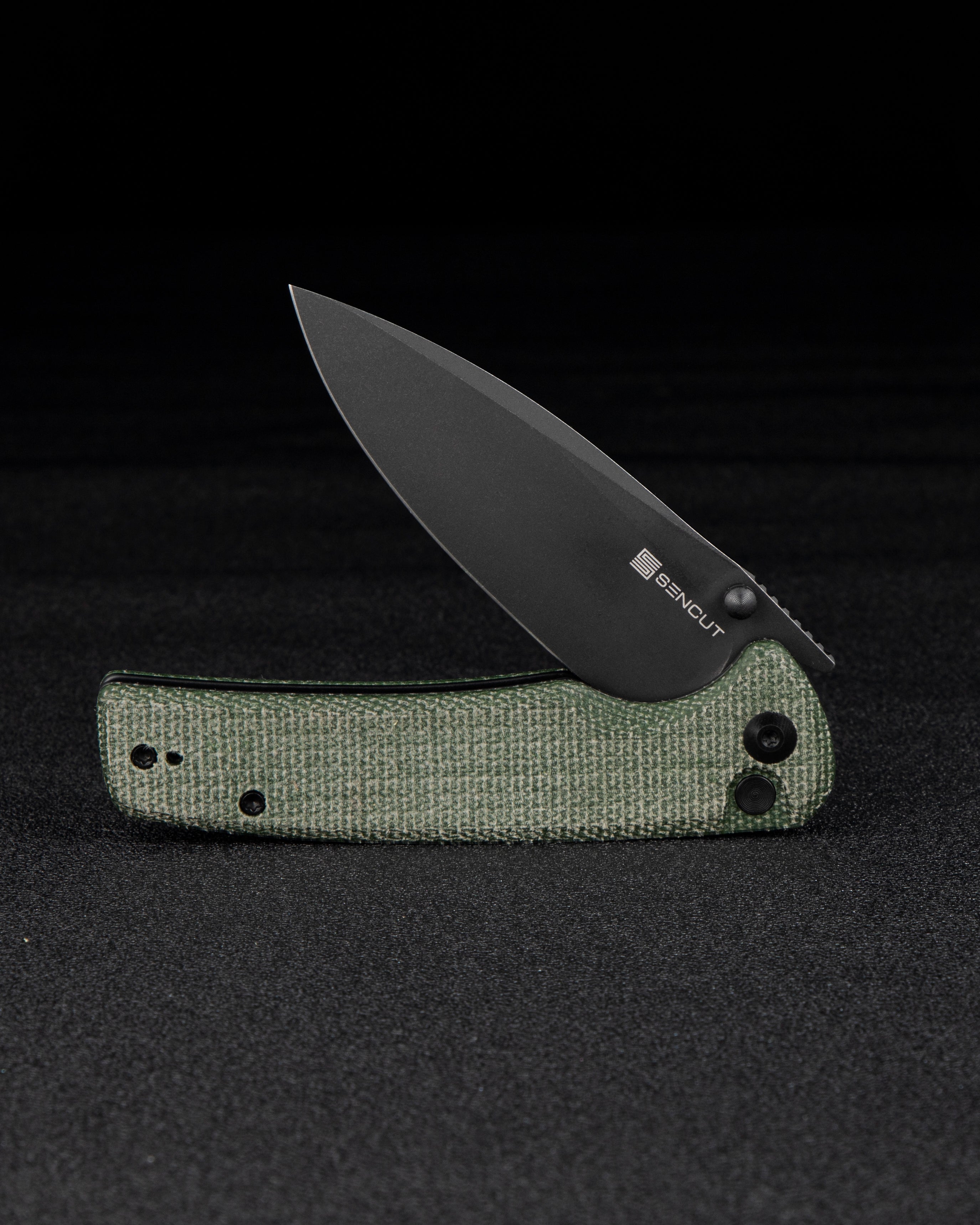 SENCUT Sachse — Green Micarta