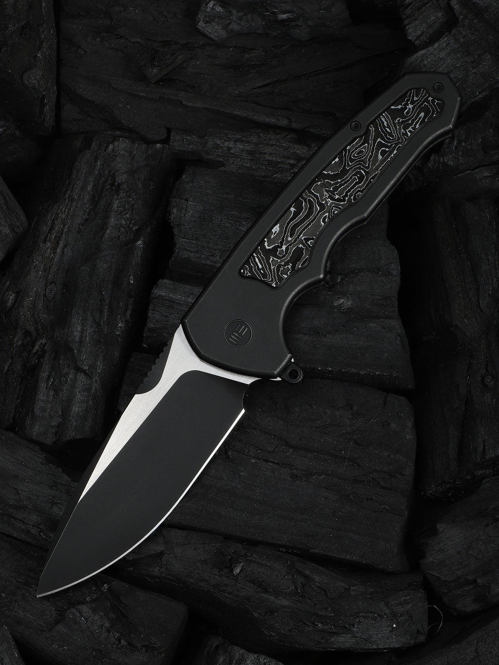 WE Starlash — Black Titanium with Aluminum Foil Carbon Fiber Inlay
