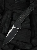 WE Starlash — Black Titanium with Aluminum Foil Carbon Fiber Inlay