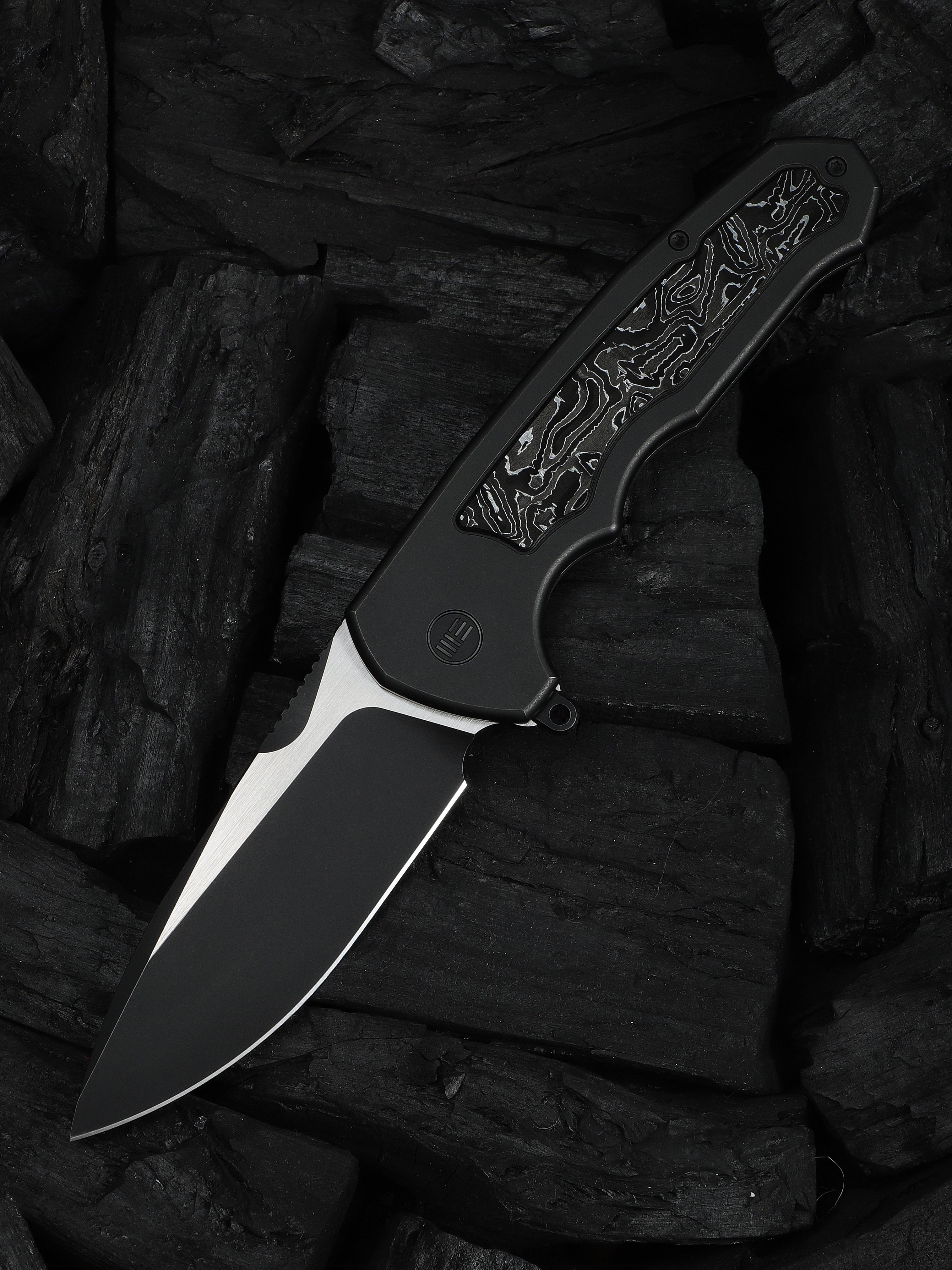 WE Starlash — Black Titanium with Aluminum Foil Carbon Fiber Inlay