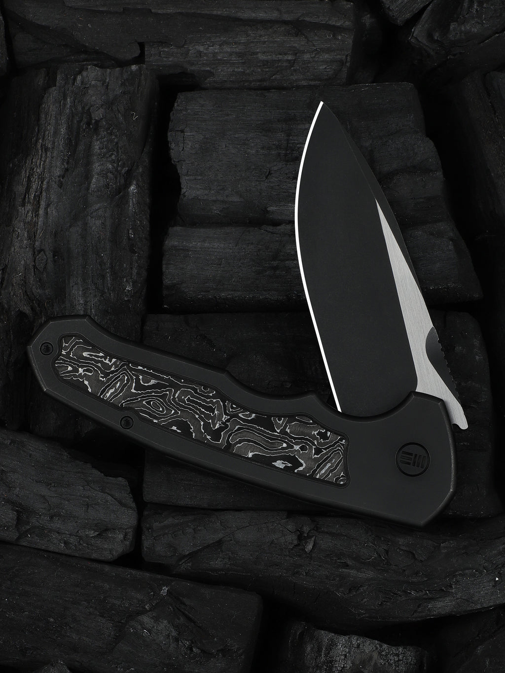 WE Starlash — Black Titanium with Aluminum Foil Carbon Fiber Inlay