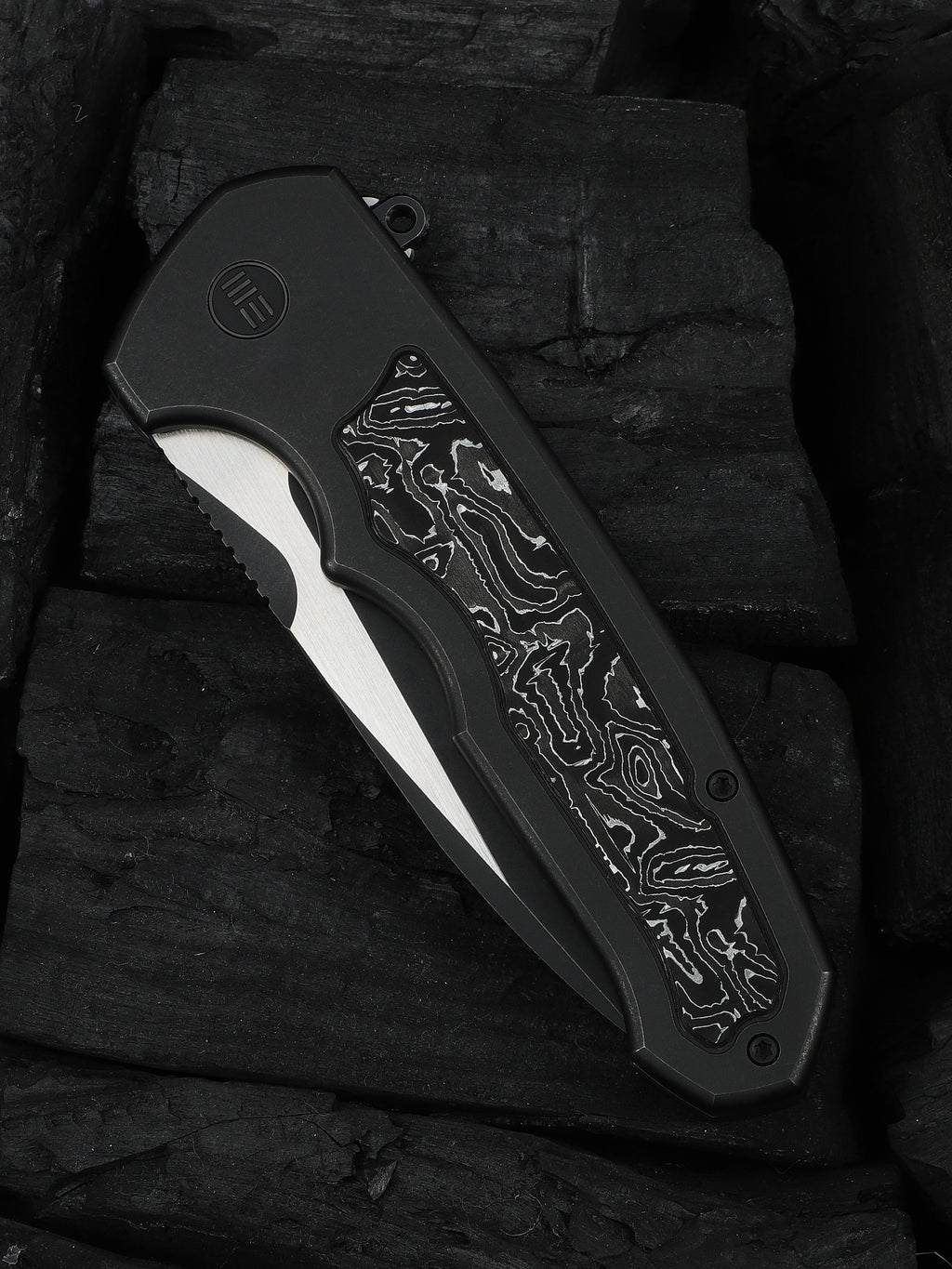 WE Starlash — Black Titanium with Aluminum Foil Carbon Fiber Inlay