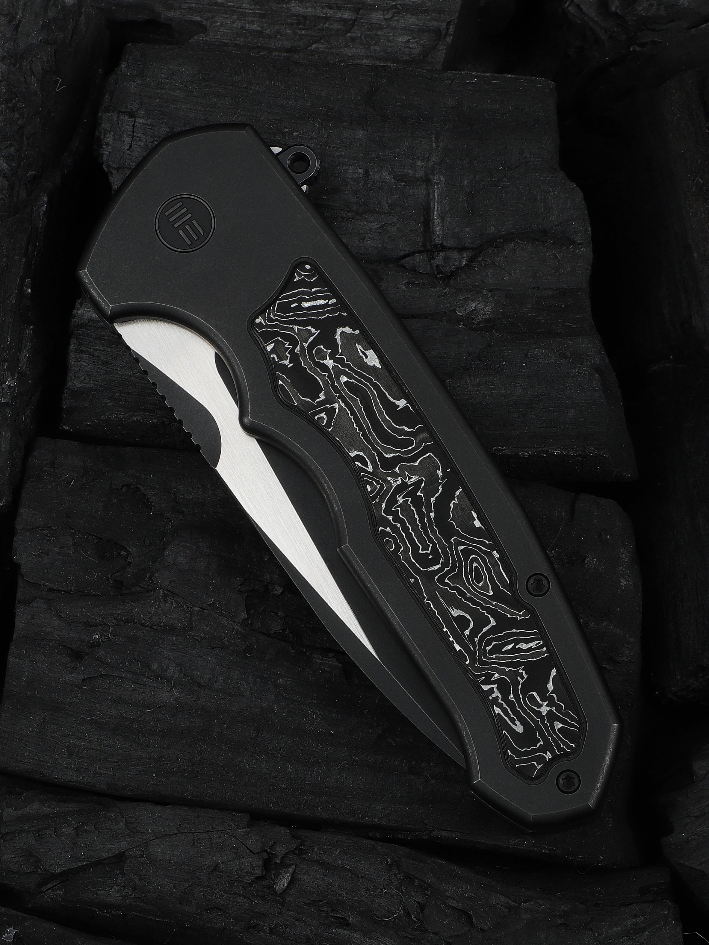 WE Starlash — Black Titanium with Aluminum Foil Carbon Fiber Inlay