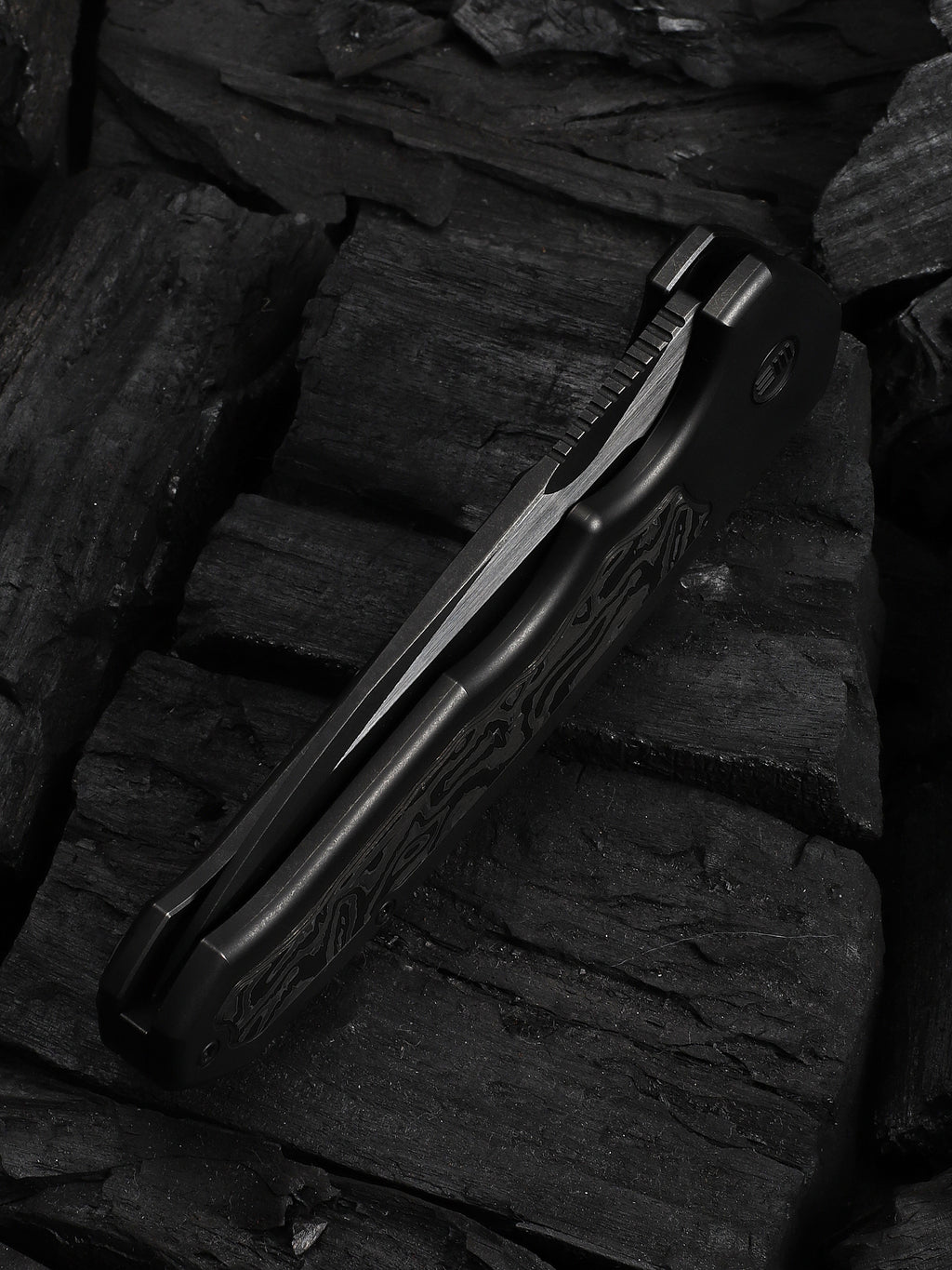 WE Starlash — Black Titanium with Aluminum Foil Carbon Fiber Inlay