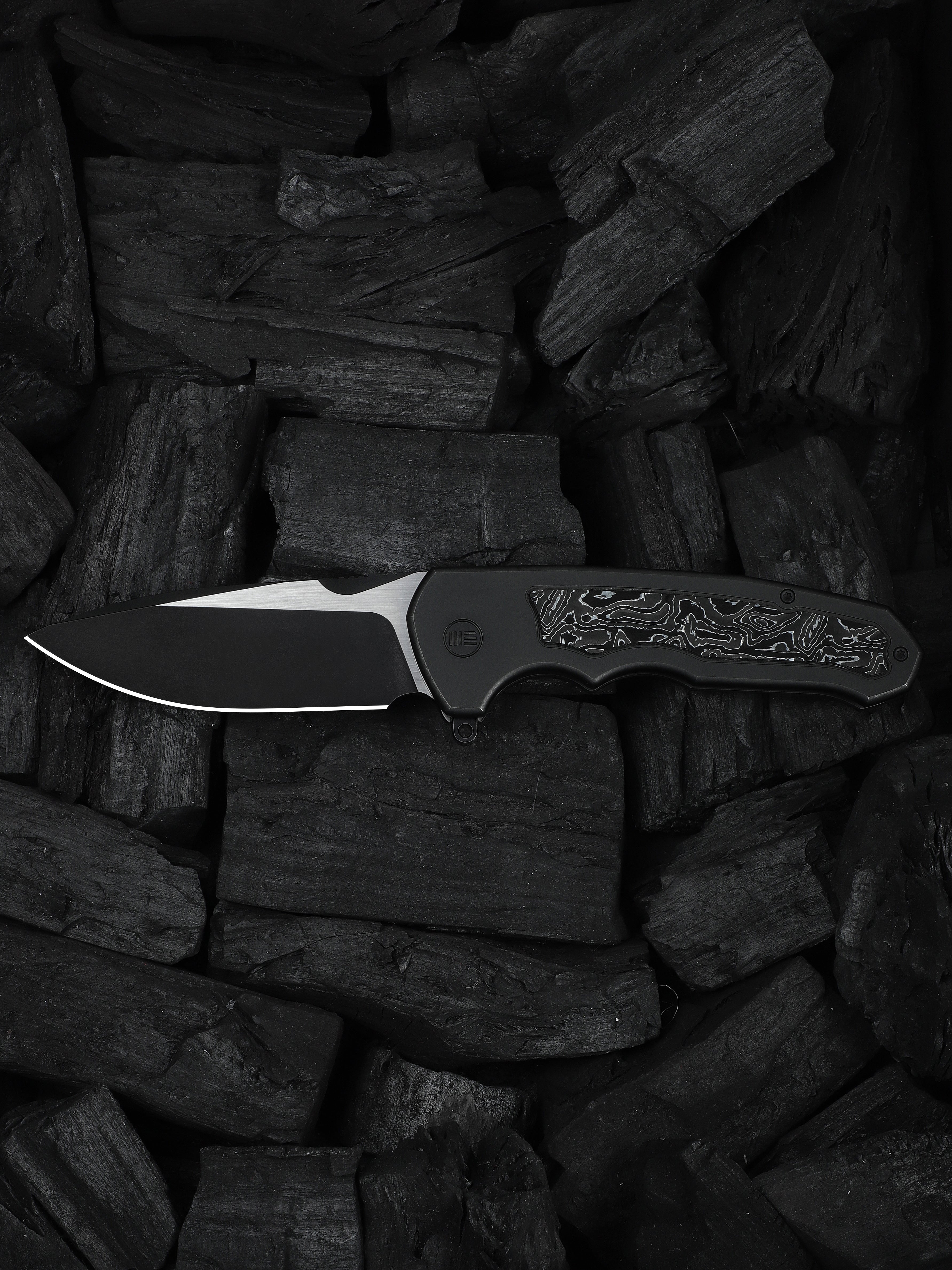 WE Starlash — Black Titanium with Aluminum Foil Carbon Fiber Inlay