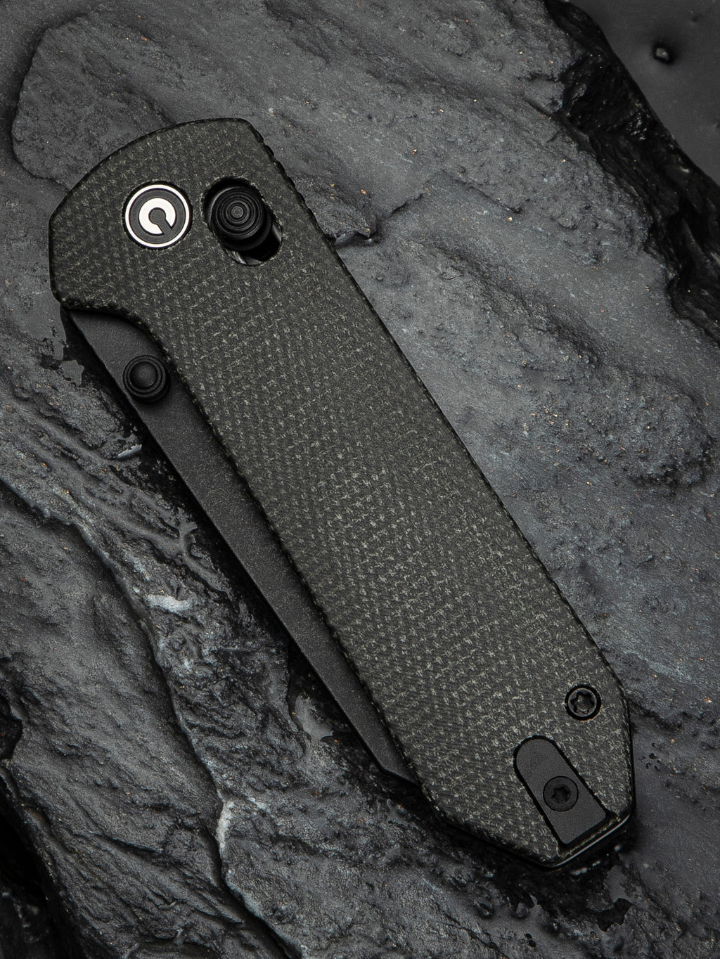 CIVIVI Yonder — Dark Green Canvas Micarta