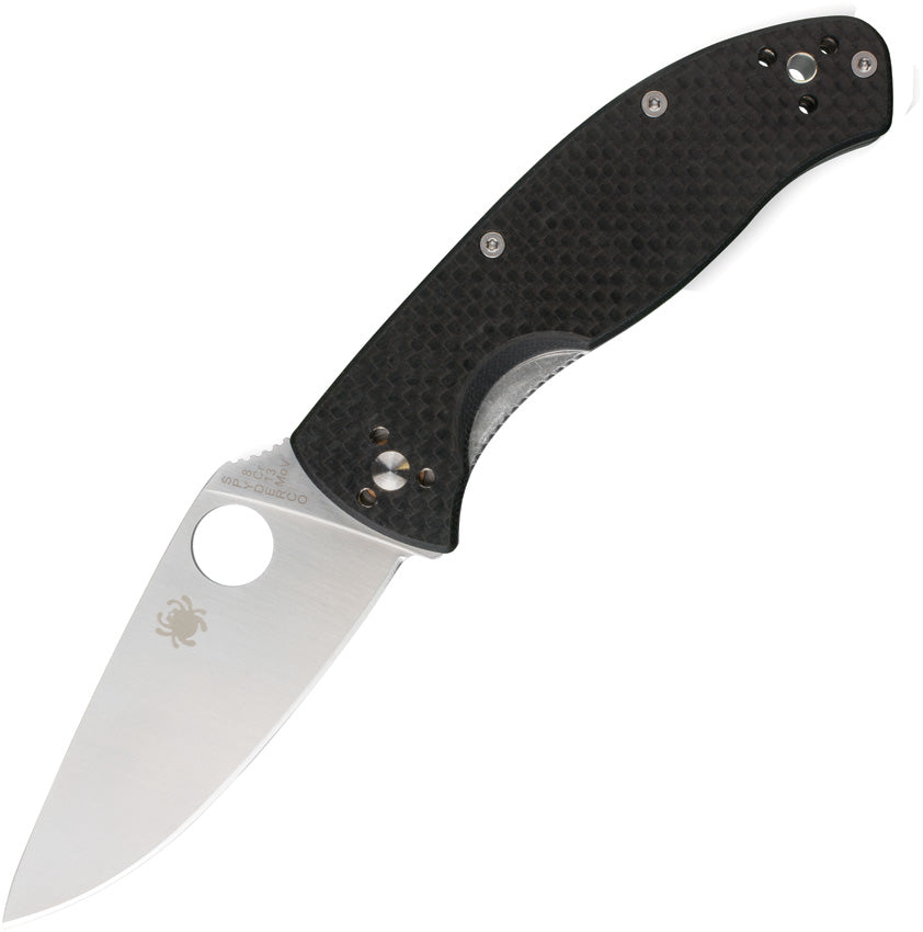 Spyderco Tenacious folding knife with carbon fibre and G-10 handle