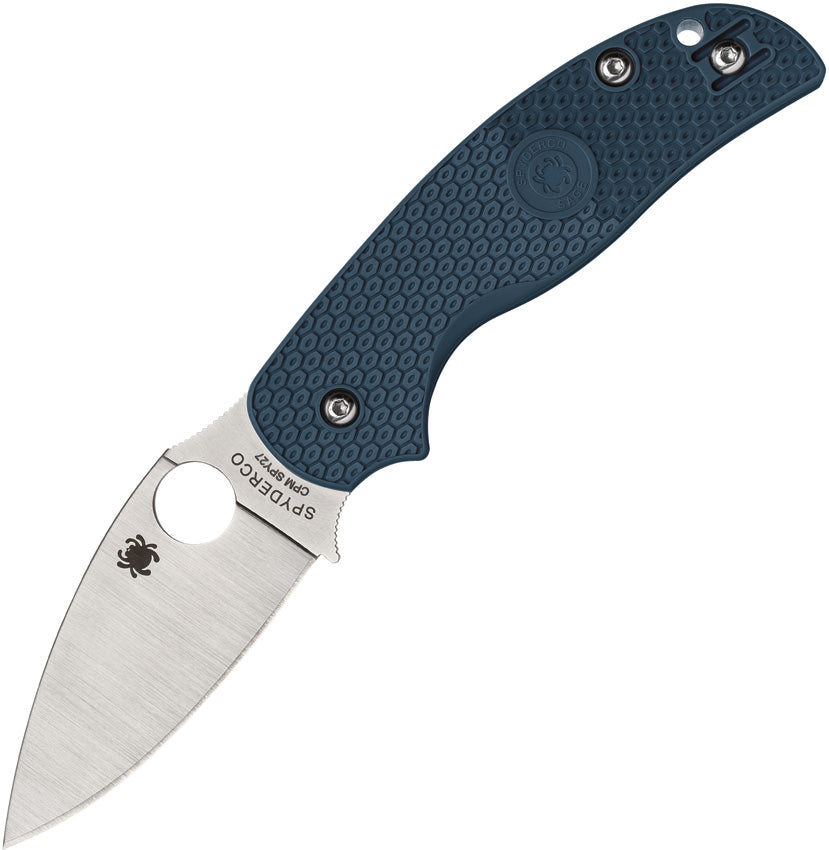 Spyderco Sage 5 Lightweight in petrol blue FRN with CPM SPY27 blade