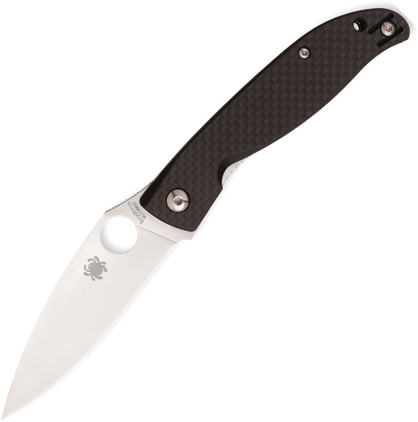 Spyderco Mantra 4 folding knife with carbon fibre laminate handle