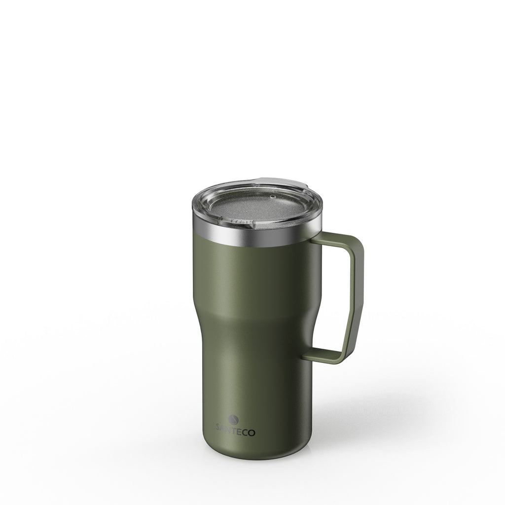 Santeco Nora III 590ml insulated tumbler in bronze green, view 3