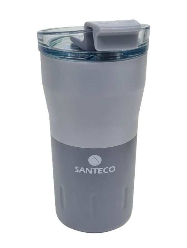 Santeco Kariba 350ml coffee tumbler Silver Blue