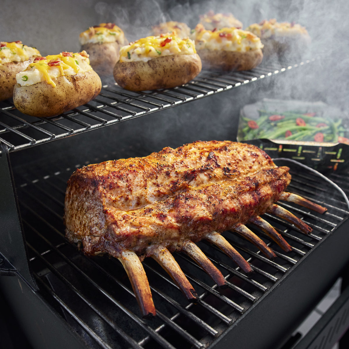 Pork roast on the Weber Searwood