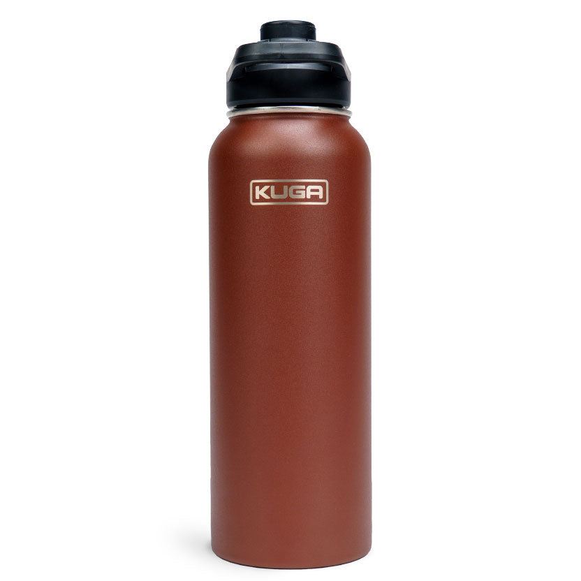 Kuga Outlander Max 1182ml Insulated Water Bottle in Truffle Brown