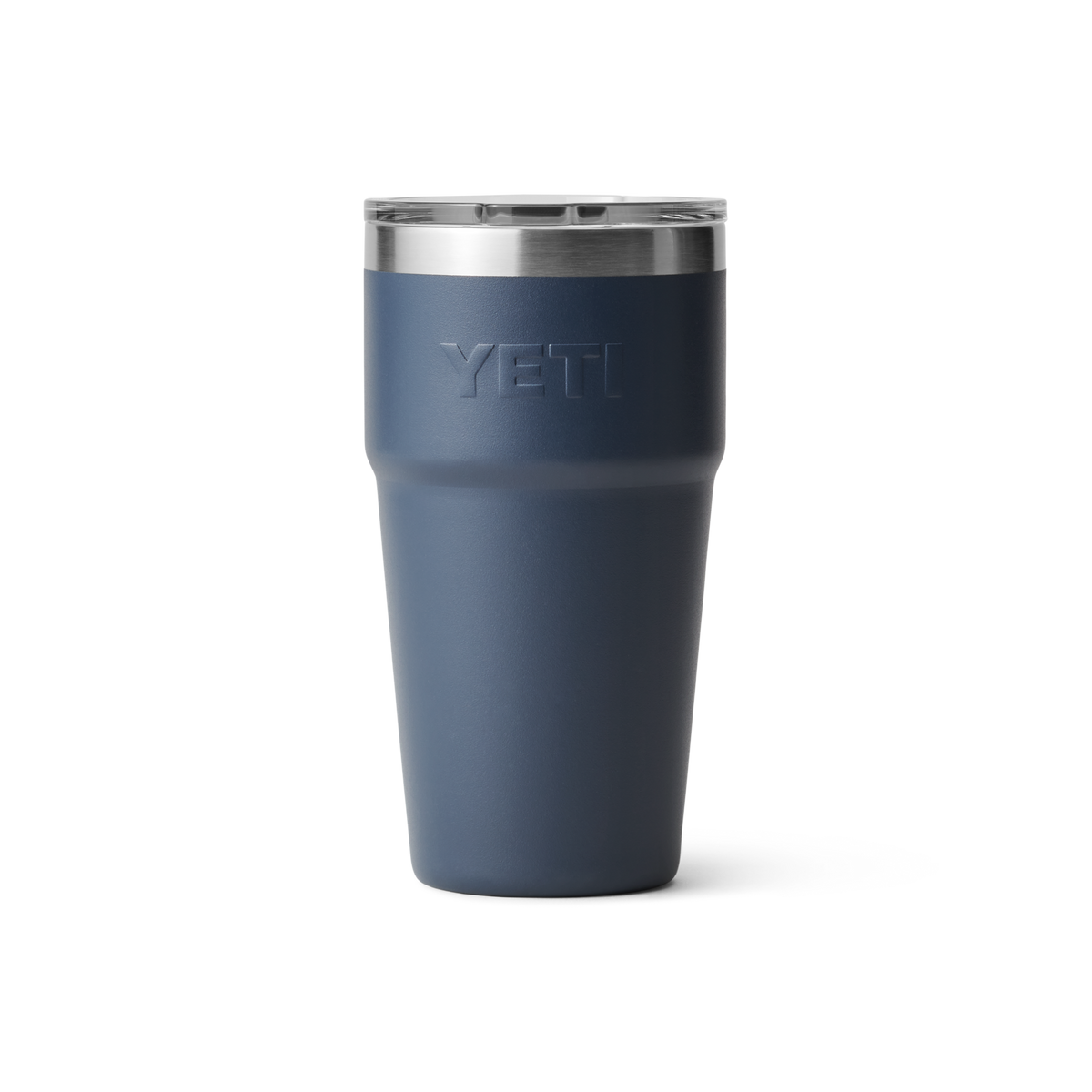 YETI Rambler 20oz Stackable Cup in Navy, alternate view