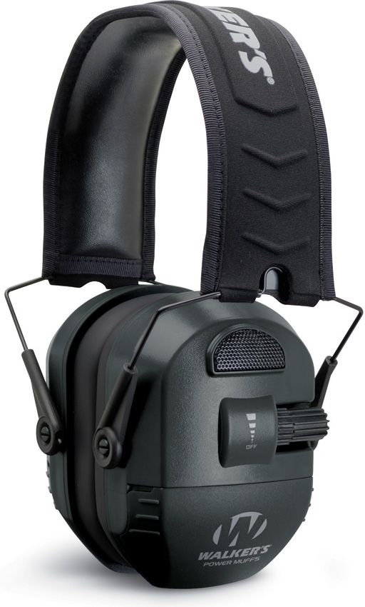 Walker's Ultimate Power Muffs Folding, Black