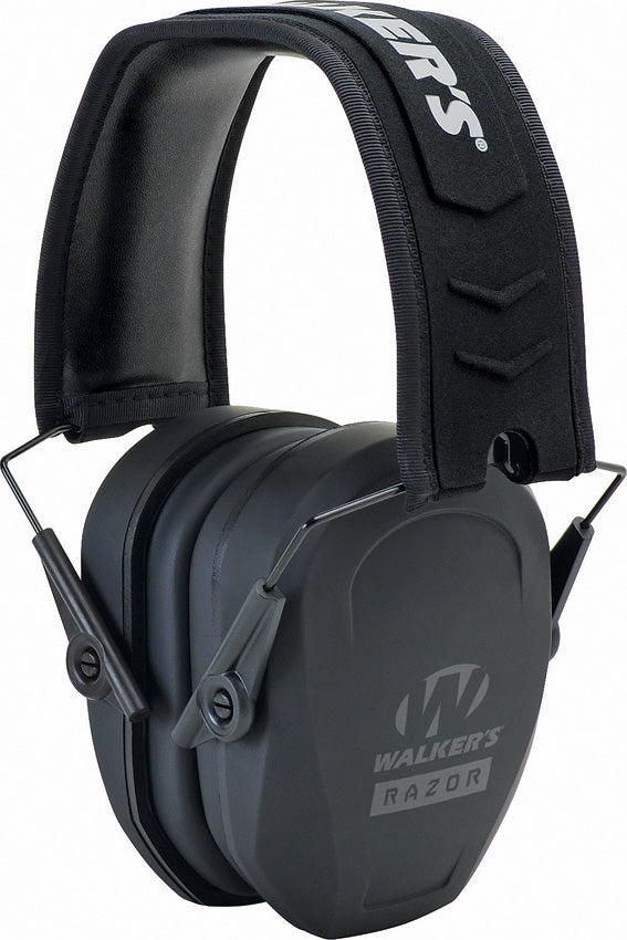 Walker's Razor Slim Passive Ear Muffs in black