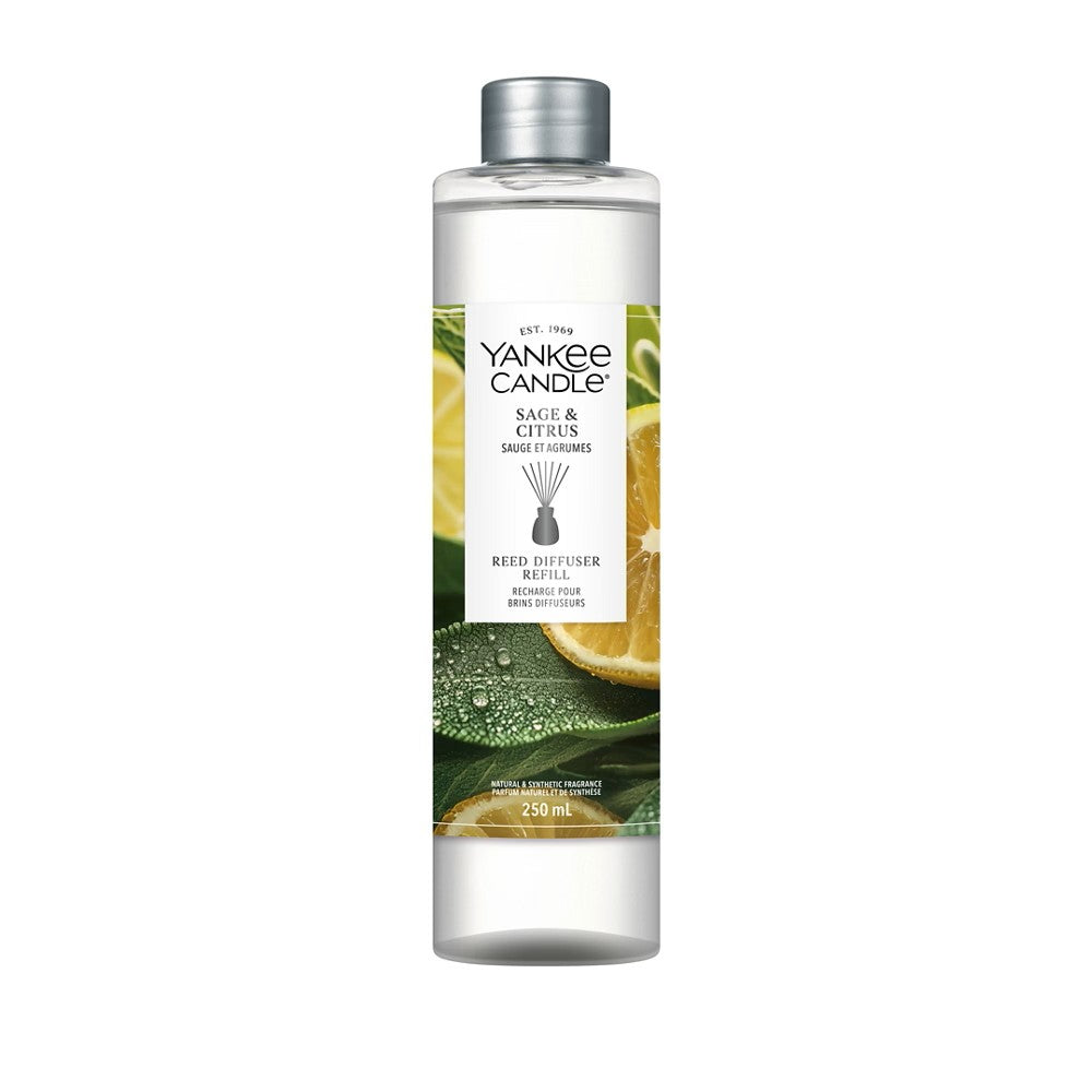 Yankee Candle reed diffuser refill 250ml Sage & Citrus