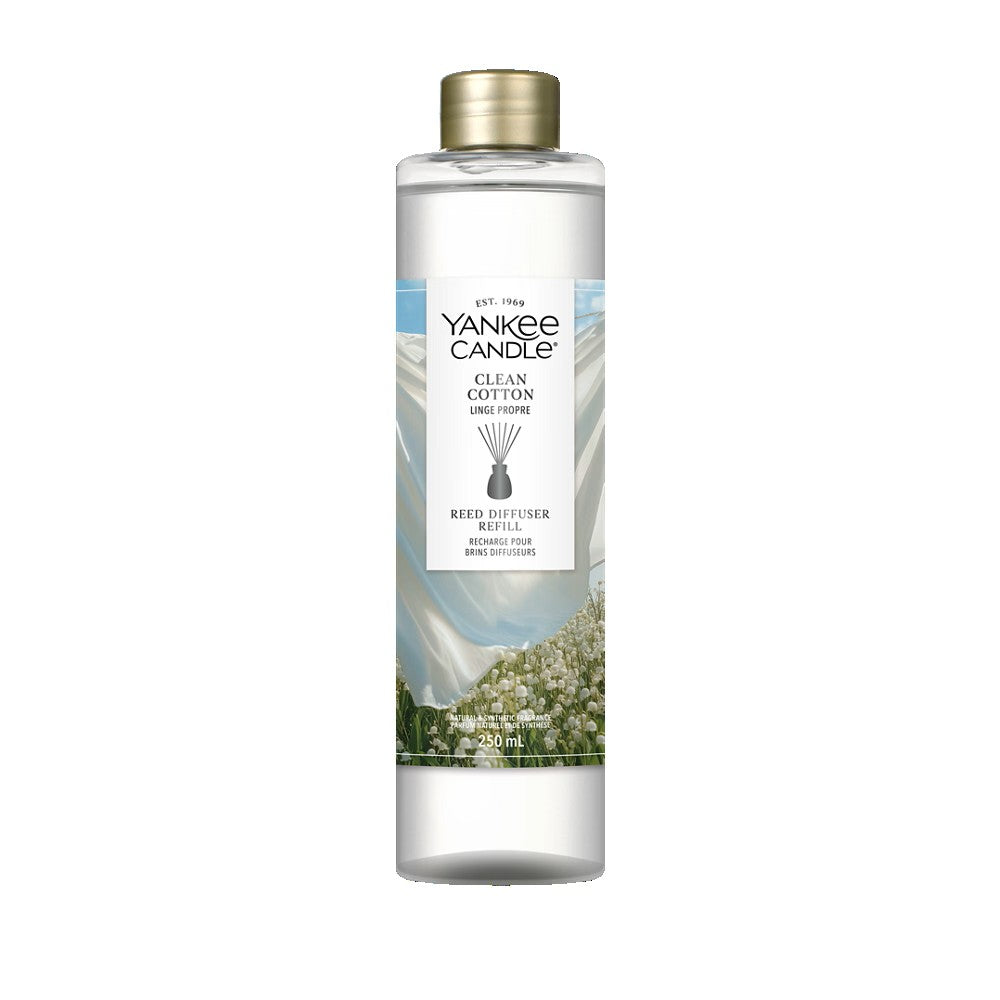 Yankee Candle reed diffuser refill 250ml Clean Cotton