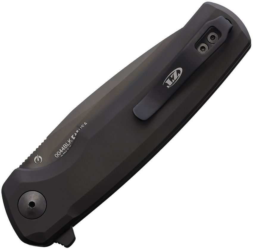 Zero Tolerance 0044 Button Lock, Black Titanium — view 2