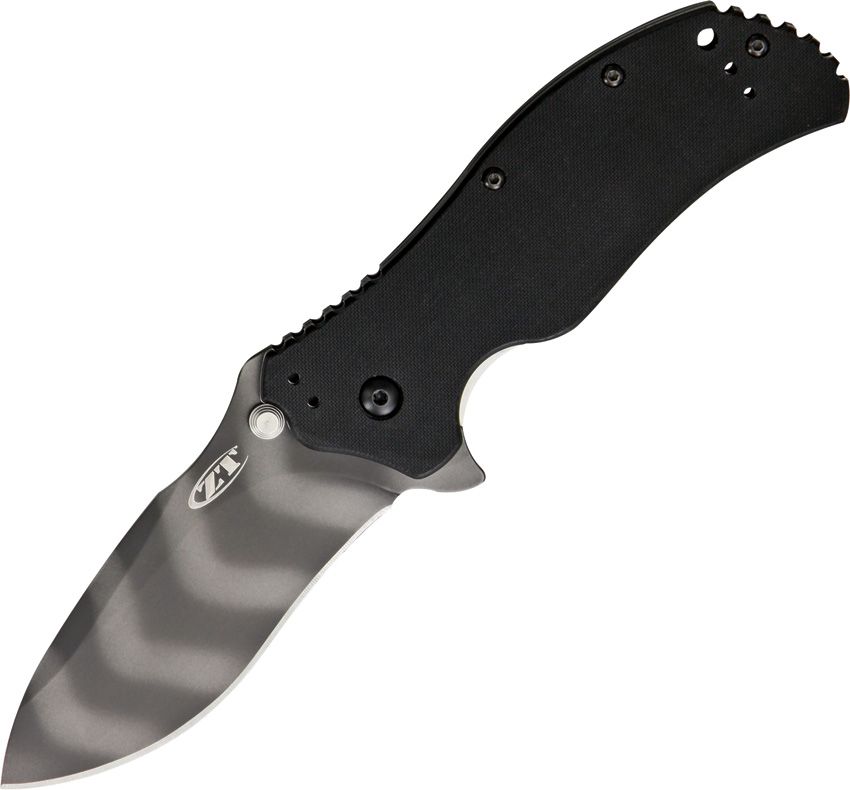 Zero Tolerance 0350 Assisted Flipper, Tiger Stripe