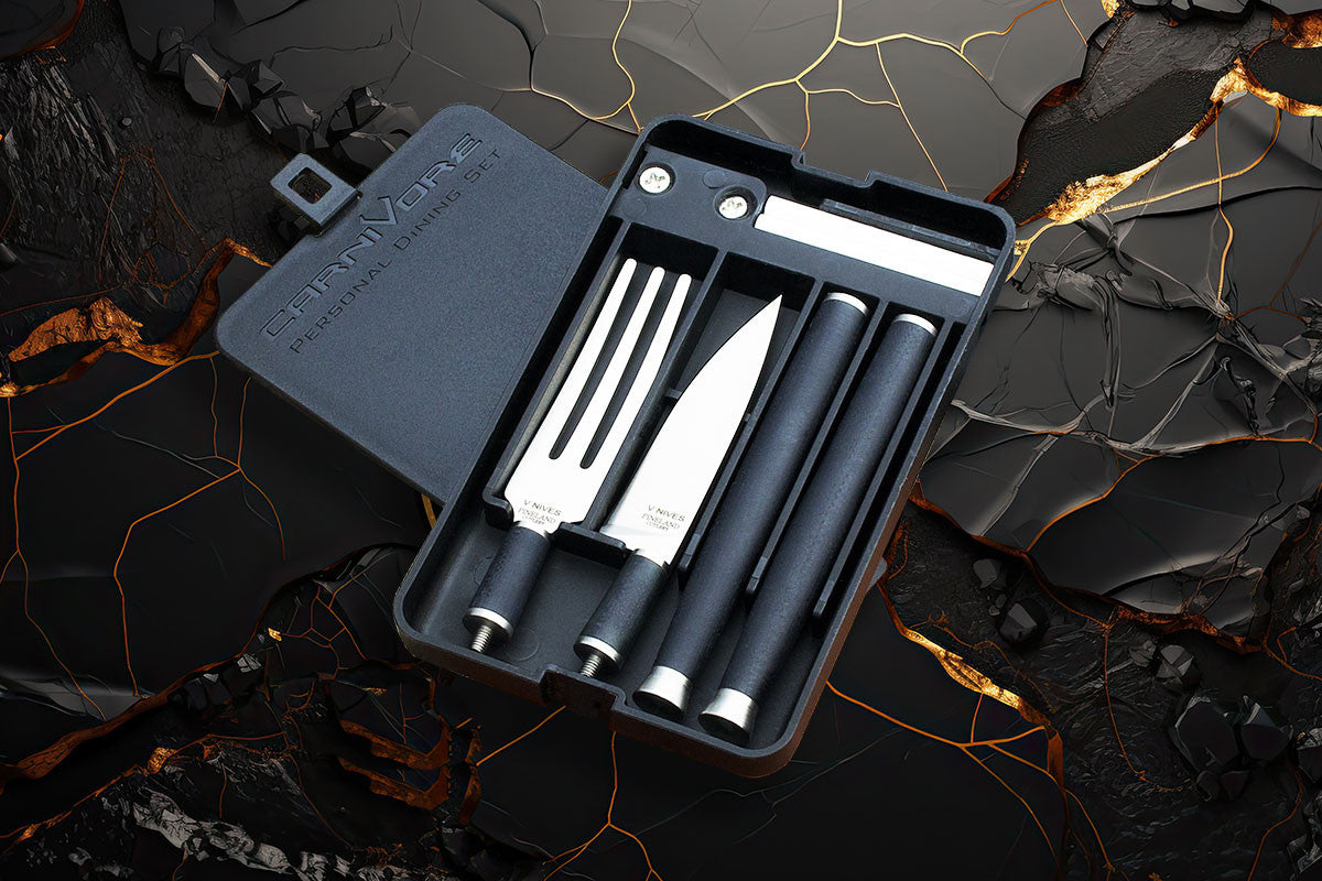 Spartan Blades Carnivore Dining Set collapsible knife and fork