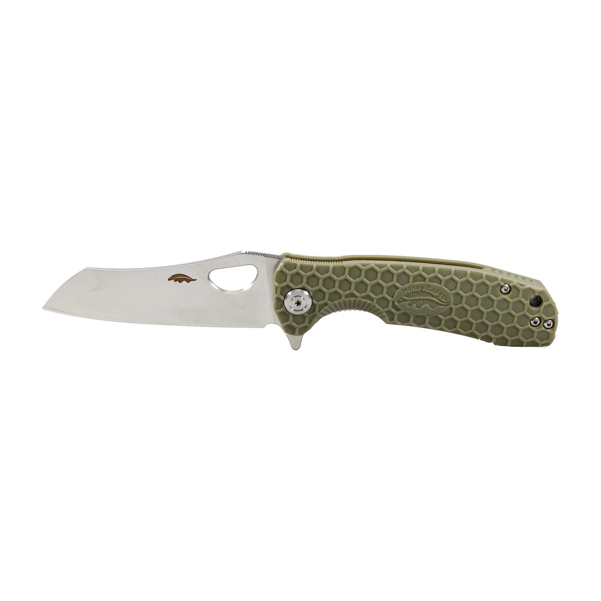 Honey Badger Wharncleaver D2 — Small, Green FRN