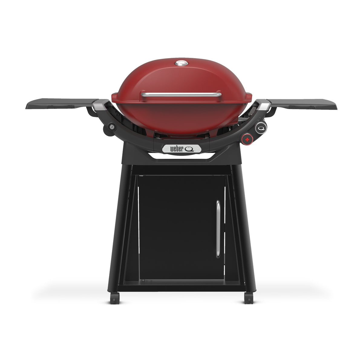 Weber Q 3200N+ Gas Braai with Cart – Flame Red